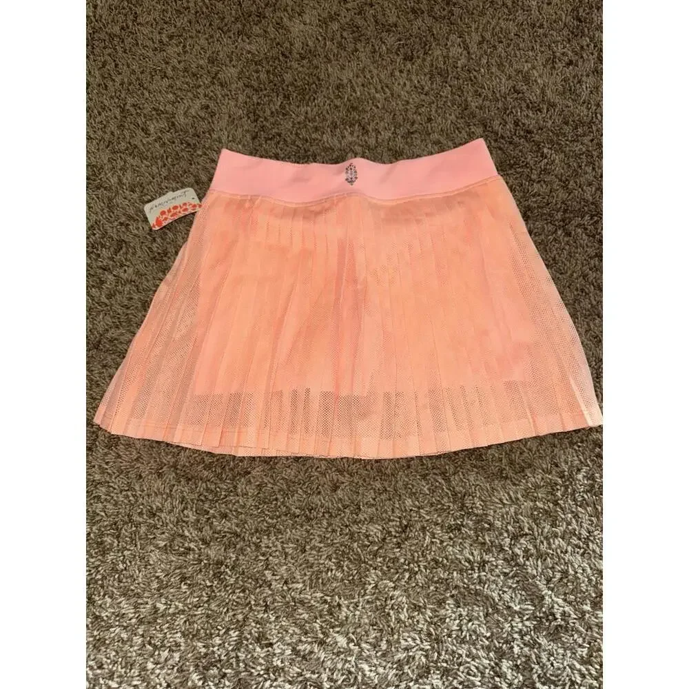 Free People | FP Movement Rally Ruffle Mini Skirt XS/S New* - Picture 4 of 7